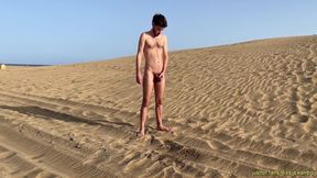 Public Pissing On The Gay Nude Beach