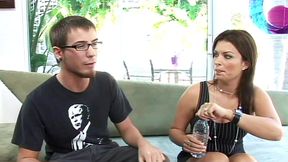 bailey brooks blowjob and facial cumshot from dane cross