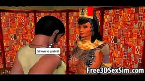 Two Busty Beauties Ride Ripped Hunk in Steamy 3D Animated Fantasy Frenzy