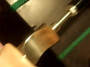 Quick machine fuck