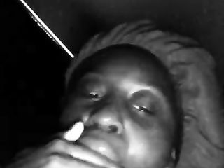 Ebony Sloppy Blowjob