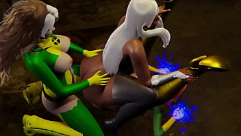 marvel futa threesome