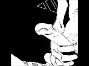 Cartoon cock playing session