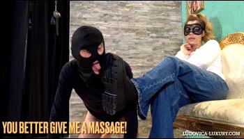 YOU BETTER GIVE ME A MASSAGE! -hd