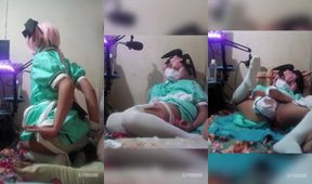 Femboy Maid Break Vibrator Ass Ripped Cum Geyser Flood