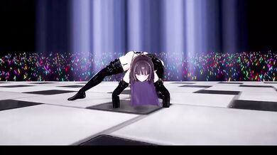 Thicc Elf Vtuber Strips Raw Black Mamba MMD Animation Hentai Dance