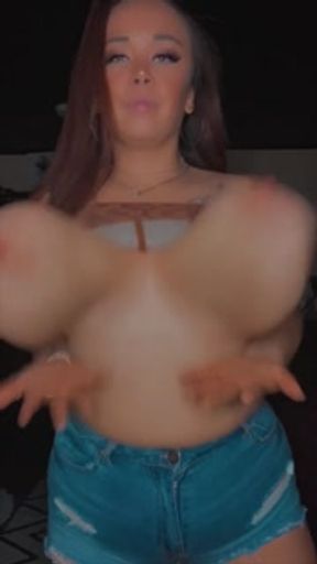 Getting a Mouthful of my own titts