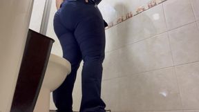 Camera Records Nurses Pissing in Public Bathroom