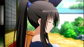 Hot Anime Chick From To Love-Ru Darkness Gets Ecchi Action In Bed