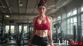 my athletic stepmom fucked my dick during our workout. i love watching her huge tits jiggle as she bounces on my dick[ai]