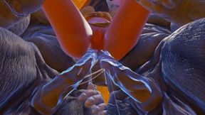 Retro Babe Takes Massive Cock in Double Anal 3some