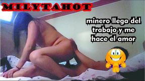 hago servicio a unos de mis fans mineros que me cacha peladito