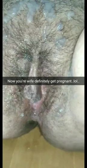 After one cheating creampie my hotwife cant stop and turns into cumslut! - Cuckold Captions- Milky Mari