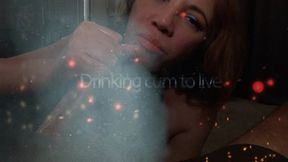 Vampire Eve eats Cum to survive 01