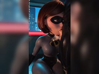Helen Parr The Incredible MILF 3D Animation