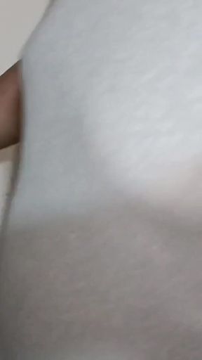 Horny Stepdaughter Walking Nude in Gyam, Pervert Stepfather Filming Her Move