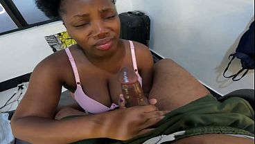 Hands Goes Up Got On My Knees and Sneeze Asked U To Excuse Me With Dick Sucking Lips On Your Cock Balls Rubbing JMD Afro Girl - Mastermeat1