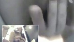 Kinky Japanese gal fingering her pussy in amateur session