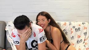 Colombian cutie Gemma Leone gets her ass filled in casting room