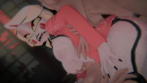 [hazbin Hotel] - Charlie Morningstar Redemption Failed (bound Hell Princess & POV Sandwich DP) (4k/60fps)