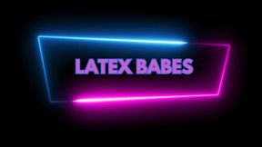 Latex Mistress and her sexy submissive share tender kisses and more!