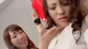 Brunette Teacher in Stockings Dominates Lesbian Play – Wild Uncensored Fetish Action