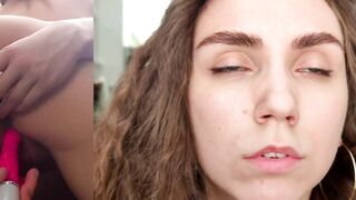 Adorable bimbos Masturbates inside Anal and Getting Vibro Orgasm