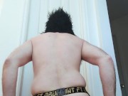 Gorilla Ape-Man Rides Orc Dildo and Cums