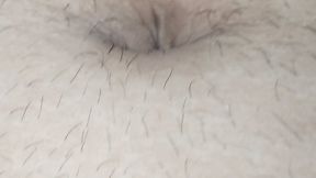 Belly Button innie to outie fetish fingering