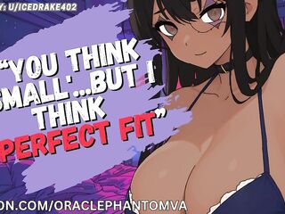 [F4M] Your Girlfriend Proves Why Size Doesn't Matter -- ASMR AUDIO ROLEPLAY