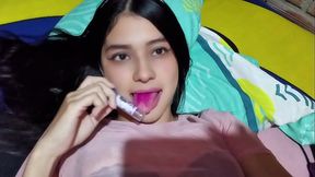 Me foll&eacute_ a una repartidora de pizza como forma de compensar su p&eacute_rdida ( SHEER COMPLETE VERSI&Oacute_N)