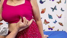 Steamy Encounter with My Friend's Mom – Passionate Moments and Sensual Sounds - Mom’s Romantic Affair – Hottest Love Making with Dirty Talk - Nipple Play, Pussy Fingering