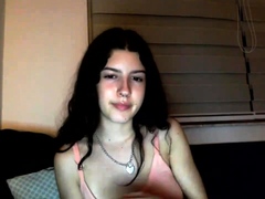 Hottest brunette solo webcam masturbation 2