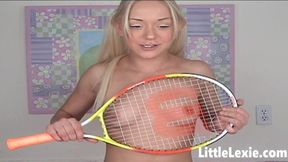 Who Wants to Insert a Tennis Racket Into My Teen Pussy?