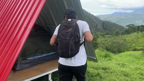 I Arrive on Vacation at a Campsite and See a Girl with a Nice Ass Next Door, and I End up Shoving My Penis Into Her.