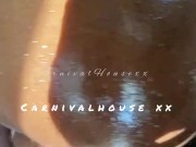 POV backshots with two ebony college roommates