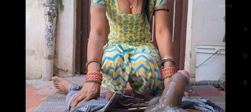 My Neighbour Friends Wife Come My Home Secretly For Me And Give A Best Blowjob Make Cum In Her Mouth To My Desi Thick Dick
