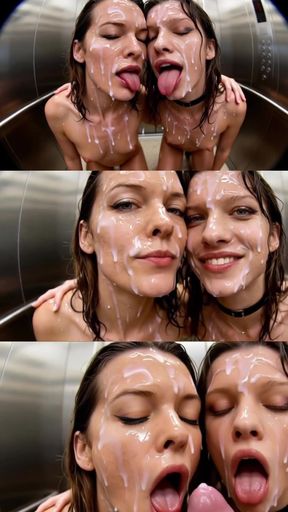 Curvy celebrity daughter takes on a fake Mila Jovovich in steamy scene