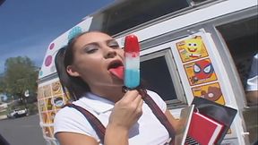 Jessica Valentino Gets Banged By The Ice Cream Man