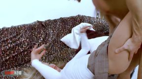 Blonde Babe Loves to Suck Dicks