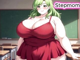 JOI Stepmom Teacher Immodest Solo big beautiful woman - Come with me 100% U'll cum - Smutty Talk