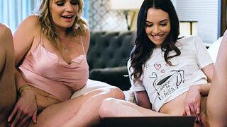 MY STEPMOMS MASSIVE GOONER IS JUST LIKE MINE... WERE BOTH SEX ADDICTS!