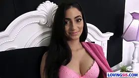 Glorious step-sister Jasmine Vega on his cock