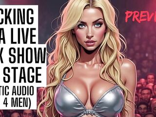 Drilled on Stage in a Sex Show - Audio Porn