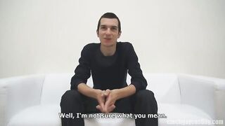 David's Homo Anal Casting - POV Blowjob, Amateur Casting, and Homo Casting