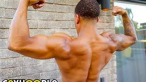 Buster Lakes Fucks Himself Blind While Masturbating in Front of Mirror – Gay XXX