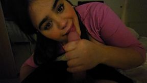 sucking his cock while telling him how i want him to fuck other women