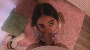 BG POV step Daughter fucks step Dad