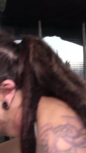 Goth Girl Lost in the Sun - Double Latin Dose