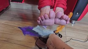 Home Made Tickling Machine #2 - MARCIA TICKLED - 4K
